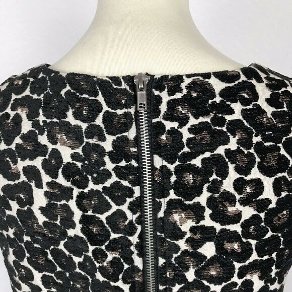 Felicity & Coco Multicolor Print Cut Out Back Mini Fit Flare Dress - Picture 9 of 11